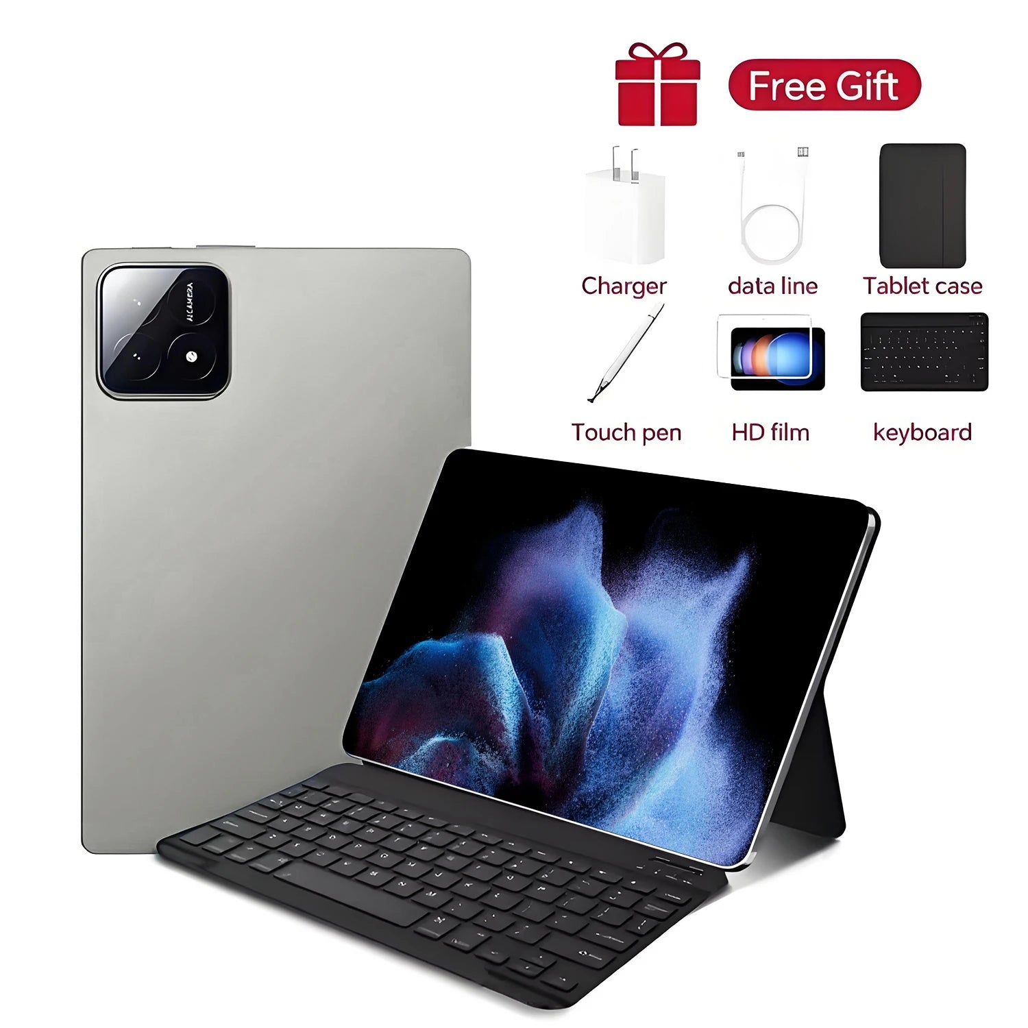 Tablette Android 13 — 10,36'' 5G (16 Go / 1 To)