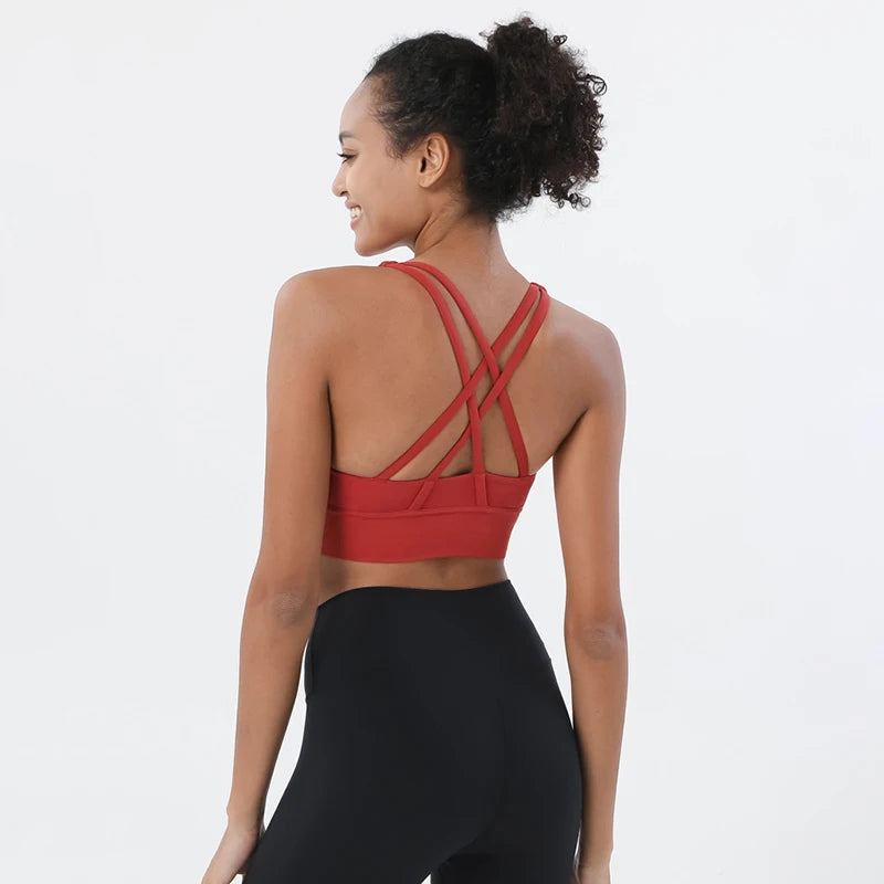 Ensemble de yoga 2 pièces femme brassière et legging – vue 5