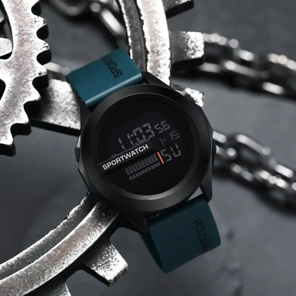 Montre digitale de sport multifonction pour homme – vue 2