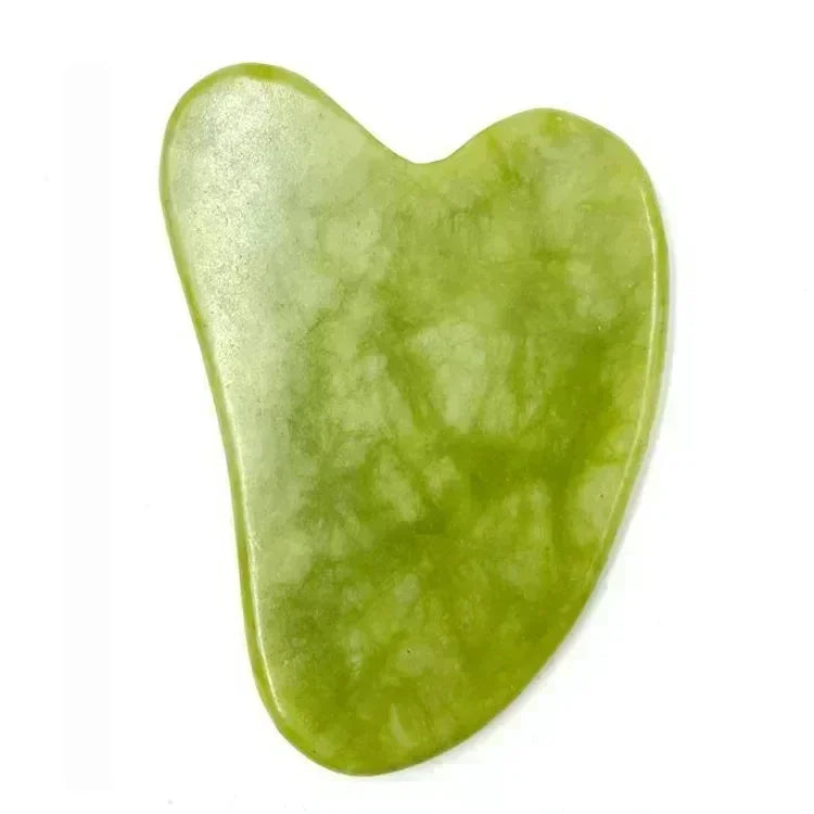 Rouleau de Jade Naturel Gua Sha - Massage Liftant Visage