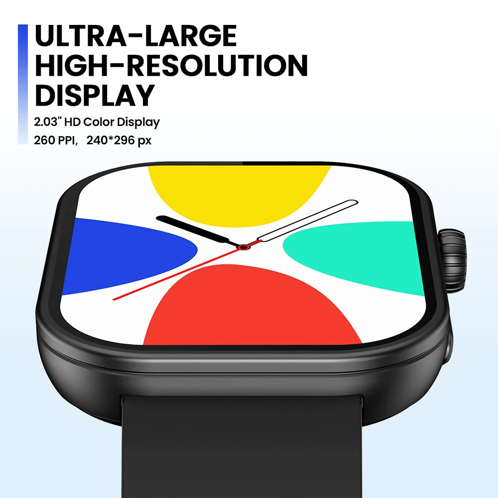 Montre connectée Zeblaze Btalk Plus écran HD – vue 2