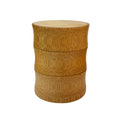 Boîte de Rangement en Bambou Naturel - Thé & Épices