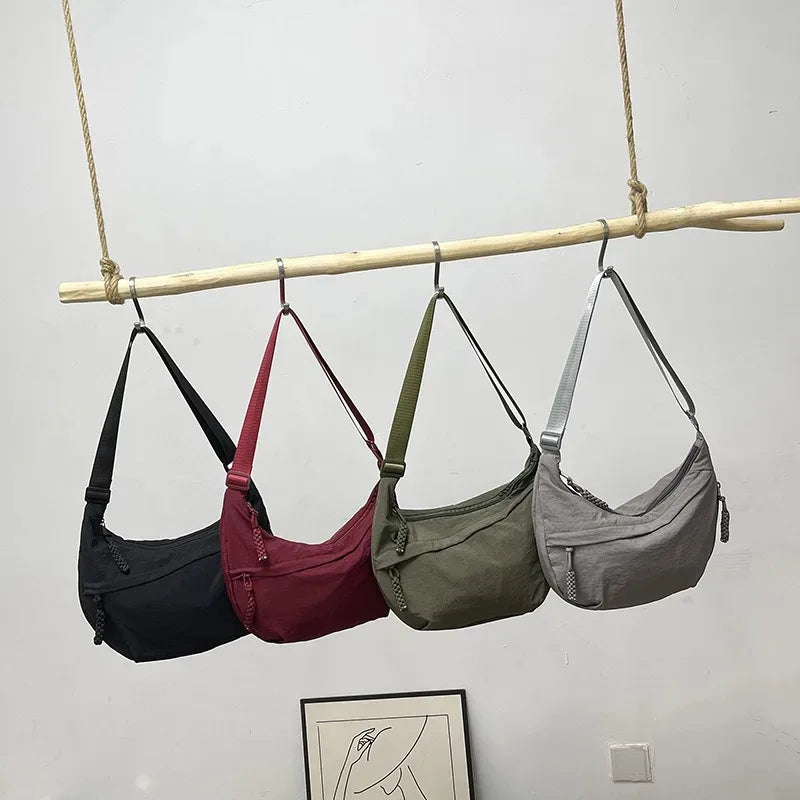 Sac porté épaule en toile minimaliste pour femme – vue 4