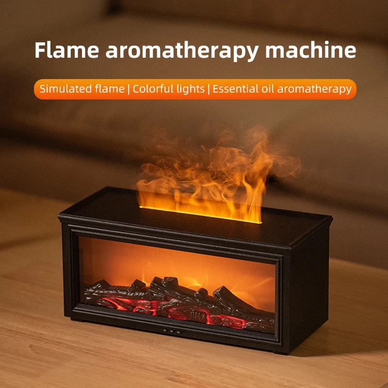 Diffuseur d'arômes effet flamme 7 couleurs – vue 4