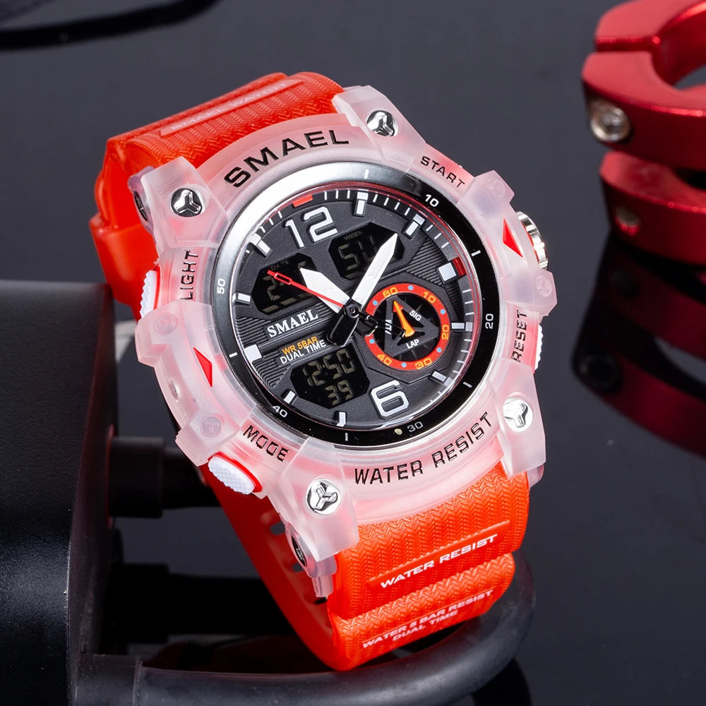 Montre digitale militaire SMAEL 8007 pour homme – vue 2