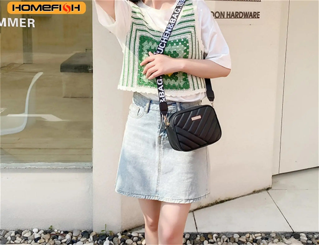 Sac bandoulière en cuir PU pour femme – vue 6