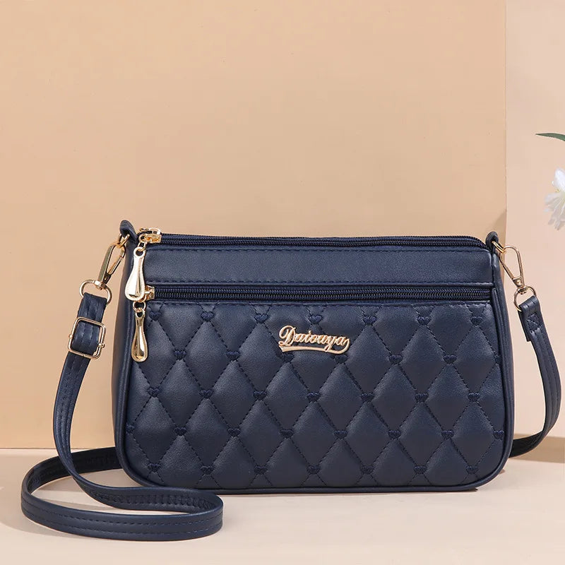 VELUROArt Sac Bandoulière Femme Cuir Brodé Artisanal
