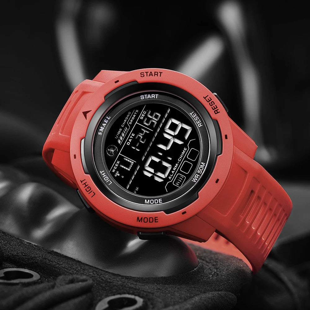 Montre digitale SMAEL 8105 étanche 50 m – vue 3