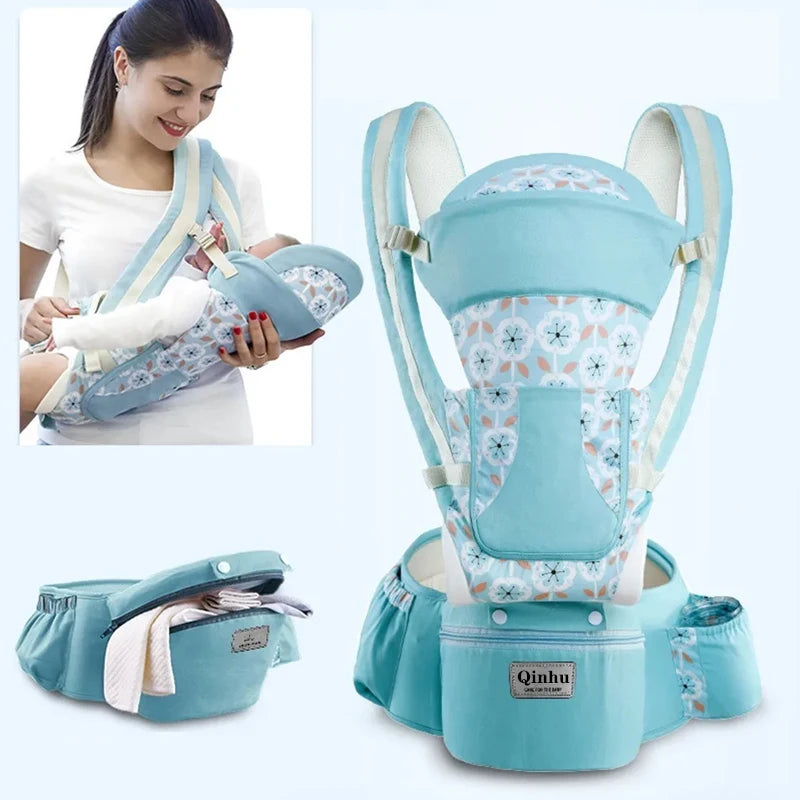 Porte-bébé ergonomique nouveau-né avec siège de hanche – vue 9