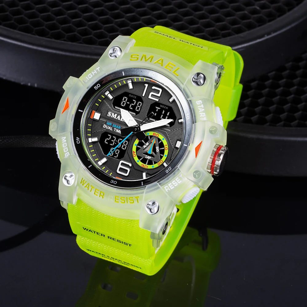 Montre digitale militaire SMAEL 8007 pour homme – vue 3