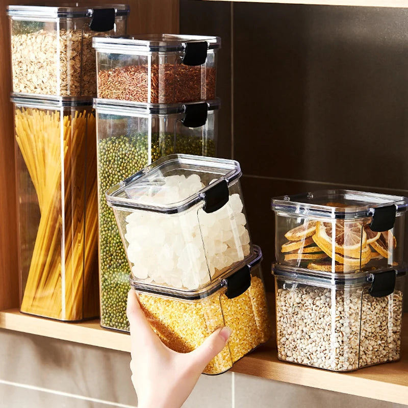 Bocaux Hermétiques de Rangement Cuisine (Lot)