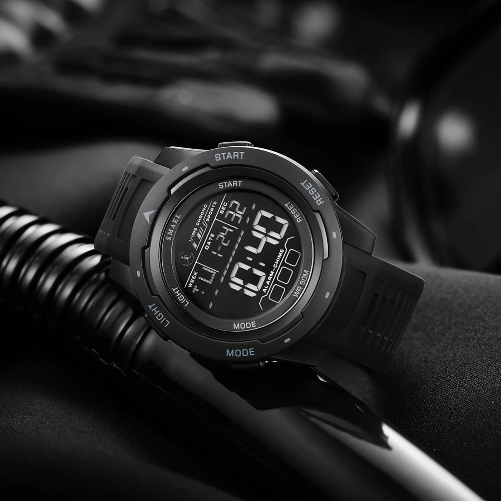 Montre digitale SMAEL 8105 étanche 50 m – vue 2