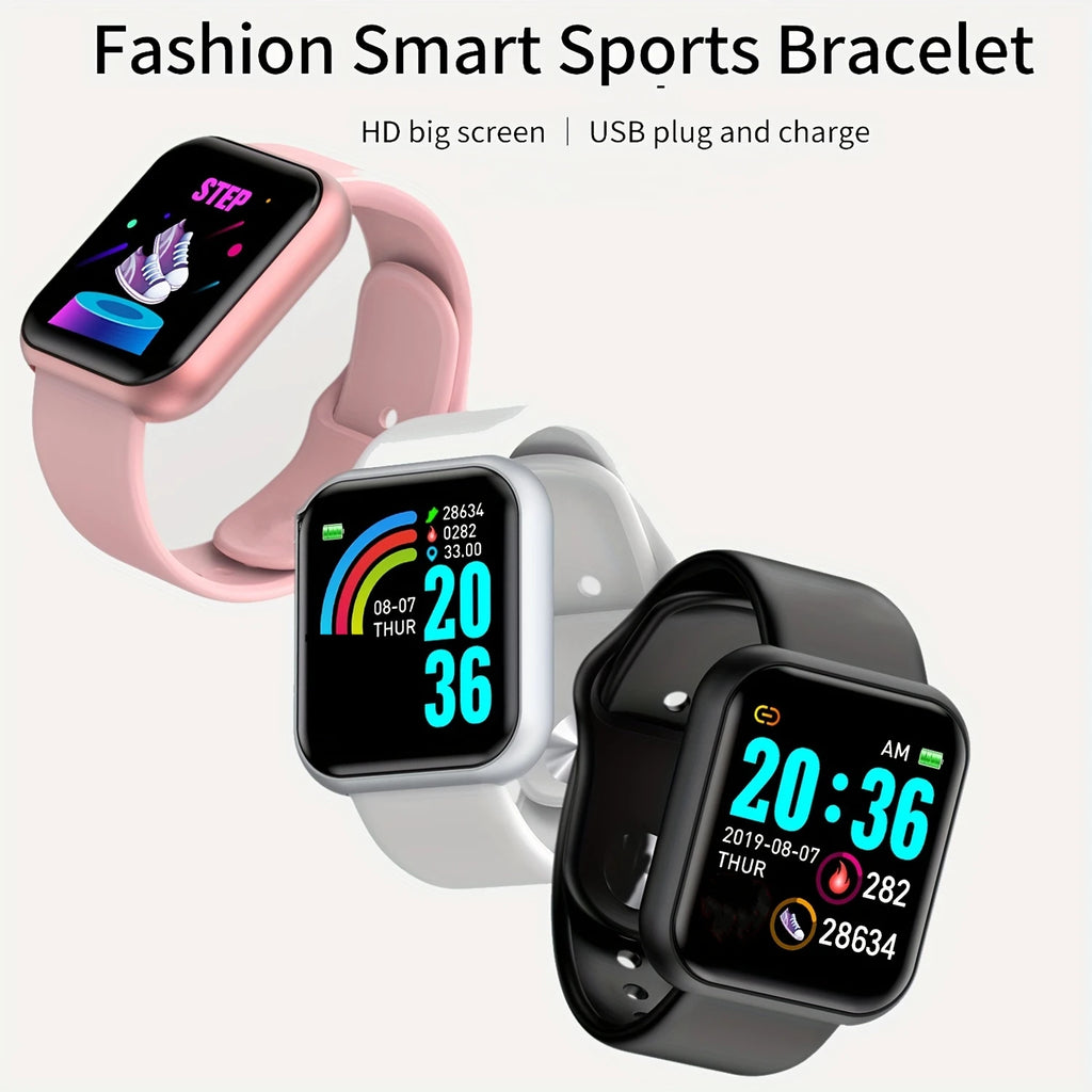 Montre connectée D13 Bluetooth sport et sommeil – vue 3