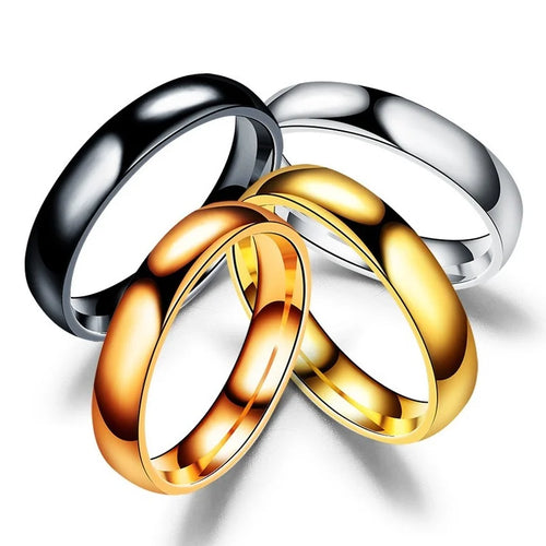 VELUROArt Bague 6mm Femme Titane Antiallergique