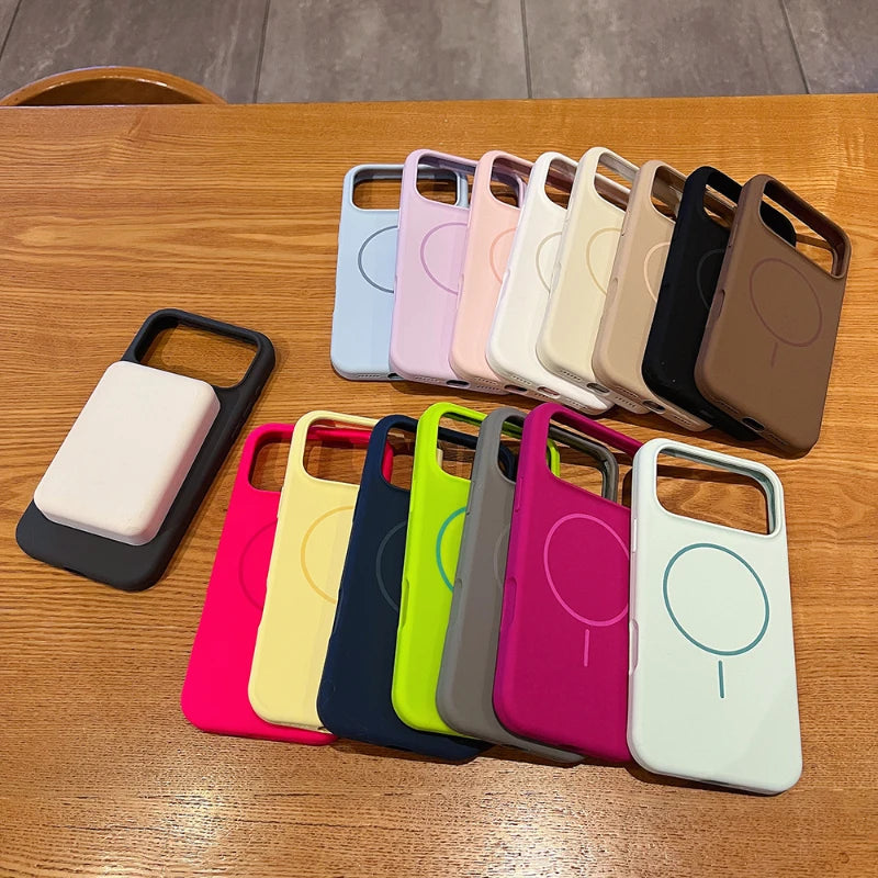 Coque MagSafe magnétique iPhone charge sans fil – vue 2