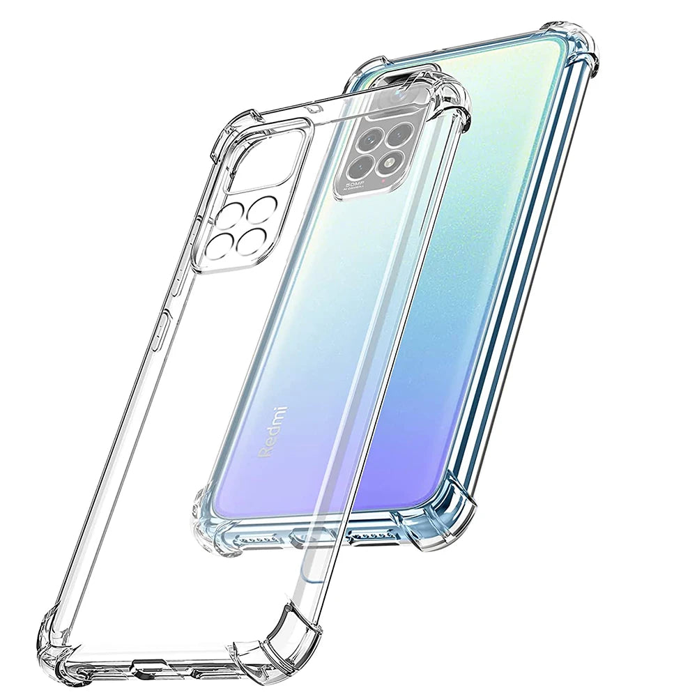 Coque en silicone transparente pour Xiaomi Redmi Note