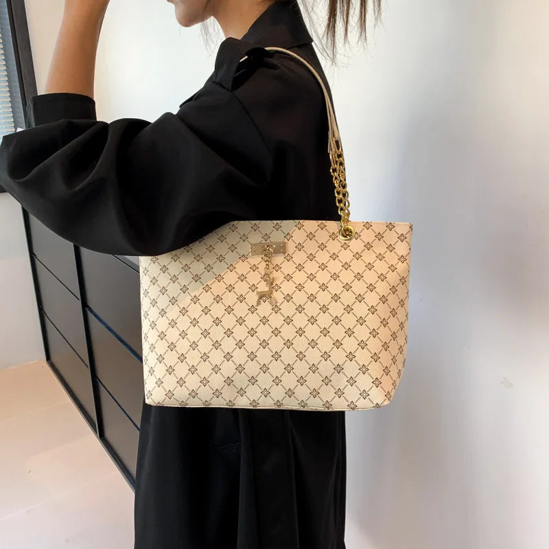 Sac cabas en cuir souple grande capacité – vue 4