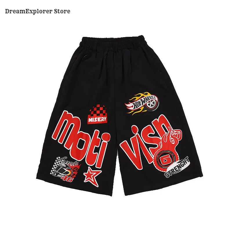 Hip Hop Boys Cool Letters T-shirt Street Dance Loose Pants Girls K-pop Costumes Children Streetwear Kids Jazz Stage Clothes Sets