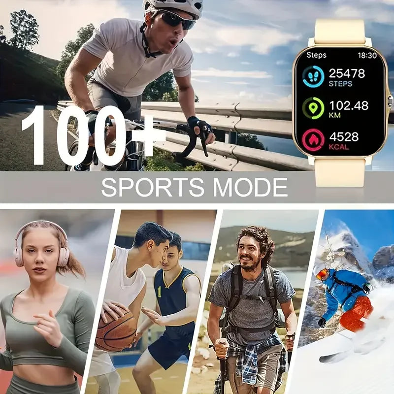 Montre connectée KESHUYOU avec appels et suivi santé – vue 6