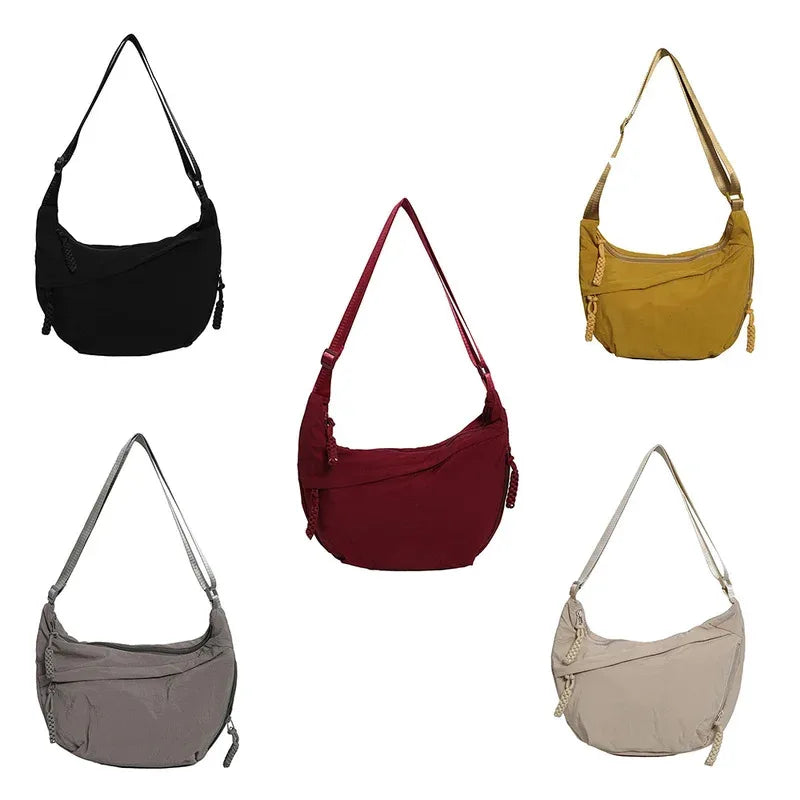 Sac porté épaule en toile minimaliste pour femme – vue 5