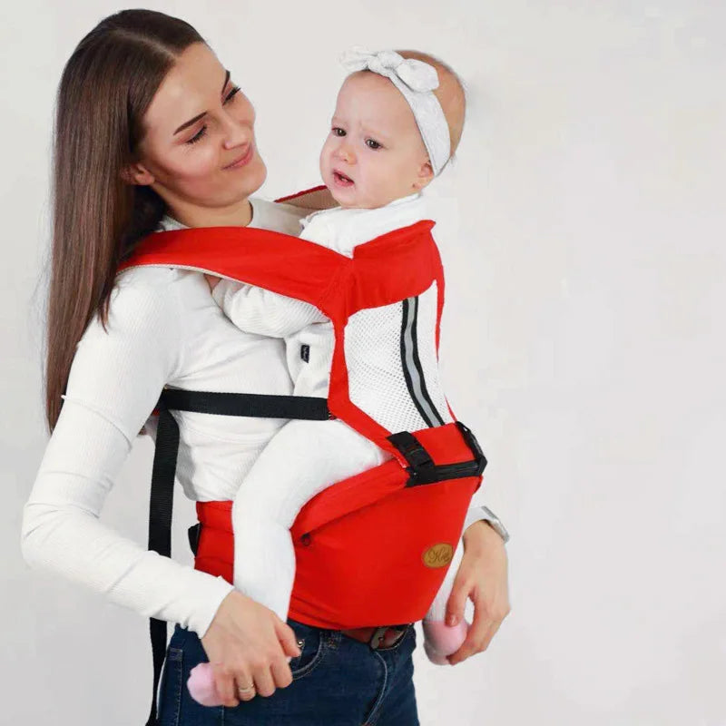 Porte-bébé ergonomique 0-48 mois avec siège de hanche – vue 2