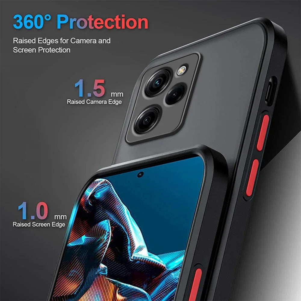 Coque antichoc mate pour Xiaomi Redmi Note – vue 3