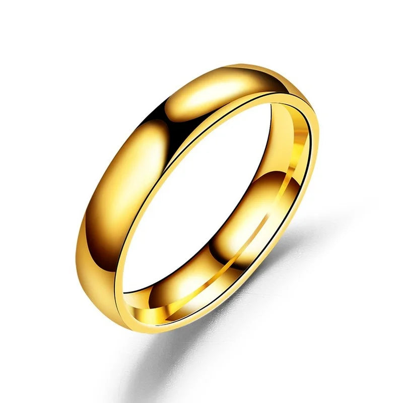 VELUROArt Bague 6mm Femme Titane Antiallergique