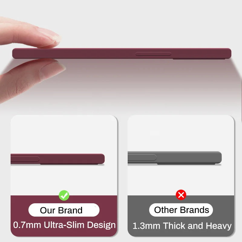 Coque en silicone liquide pour Samsung Galaxy S – vue 4