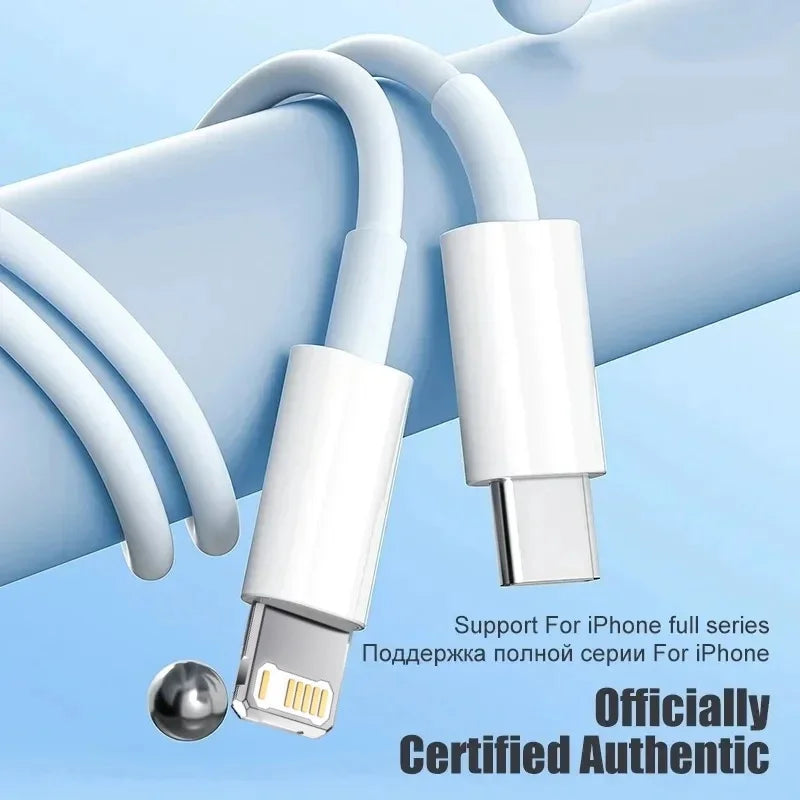 Câble USB-C vers Lightning 20W charge rapide – vue 2