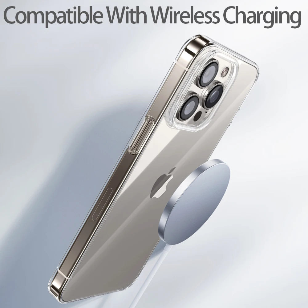 Coque transparente antichoc pour iPhone – vue 6