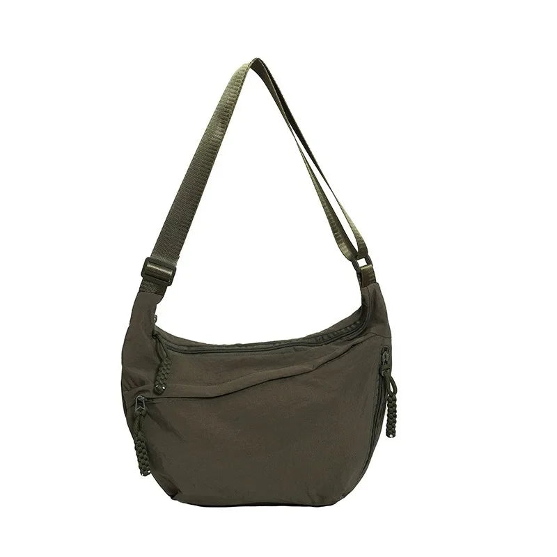 Sac porté épaule en toile minimaliste pour femme – vue 7