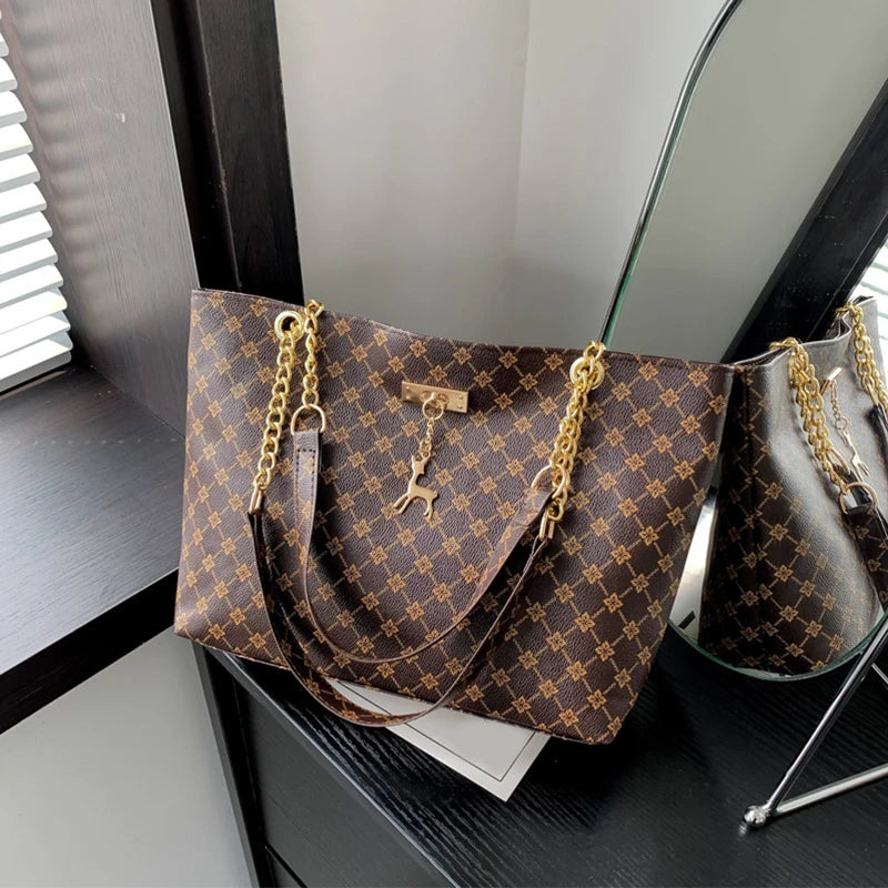 Sac cabas en cuir souple grande capacité – vue 7