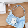 Sac bandoulière transparent ita style Y2K femme – vue 7