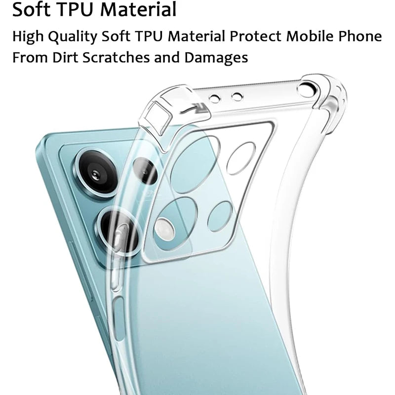 Coque en silicone souple pour Xiaomi Redmi Note – vue 3