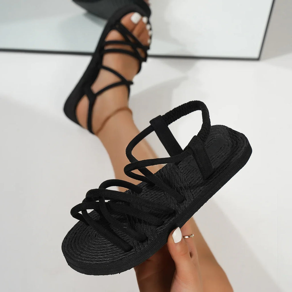 Sandales plates EVA légères pour femme – vue 3
