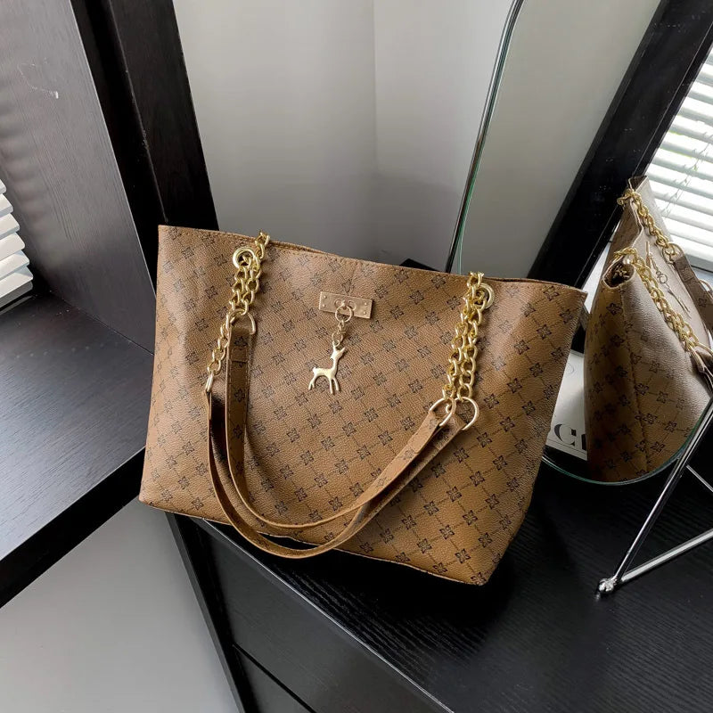 Sac cabas en cuir souple grande capacité – vue 8
