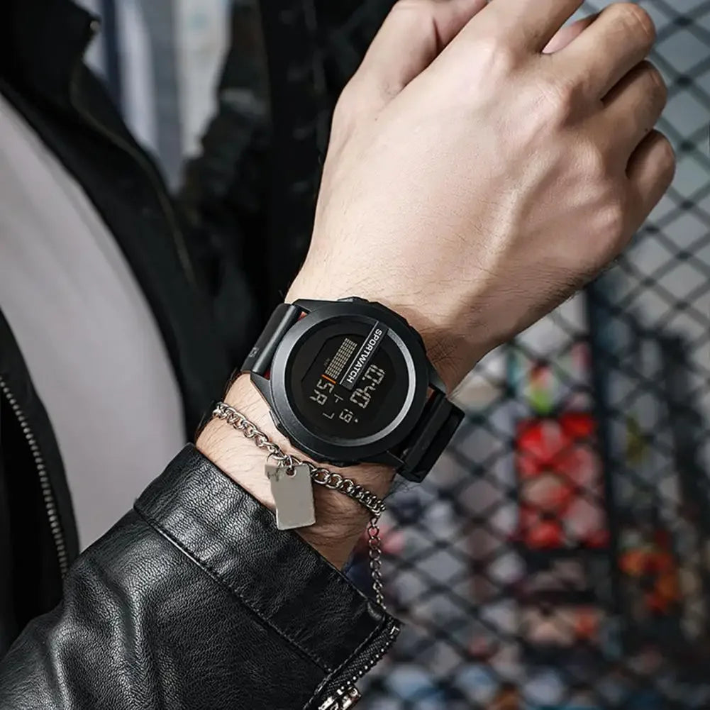 Montre digitale de sport multifonction pour homme – vue 3