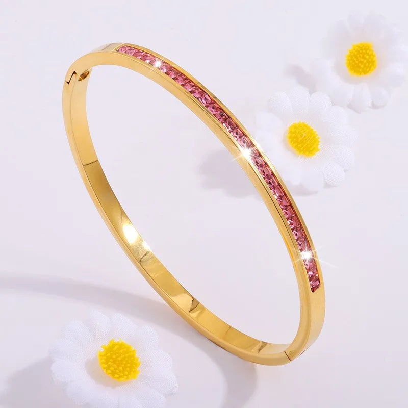 Set Bracelets Zirconia Empilables
