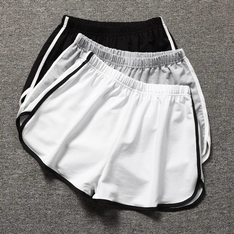 Short d'été décontracté rayé pour femme