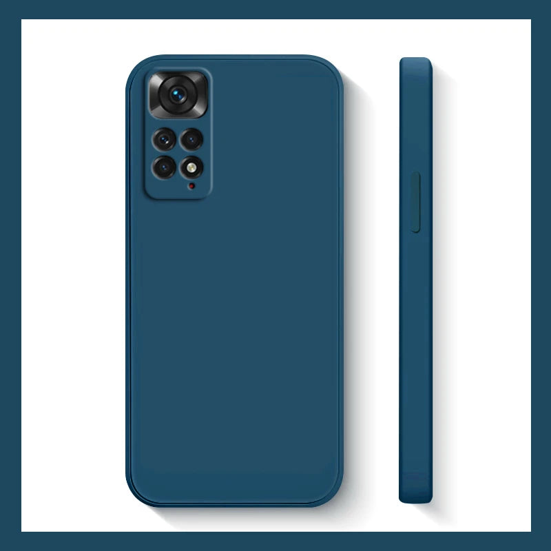 Coque en silicone liquide pour Xiaomi Redmi Note – vue 3