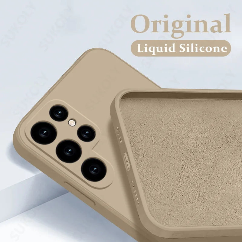 Coque en silicone liquide pour Samsung Galaxy S – vue 5