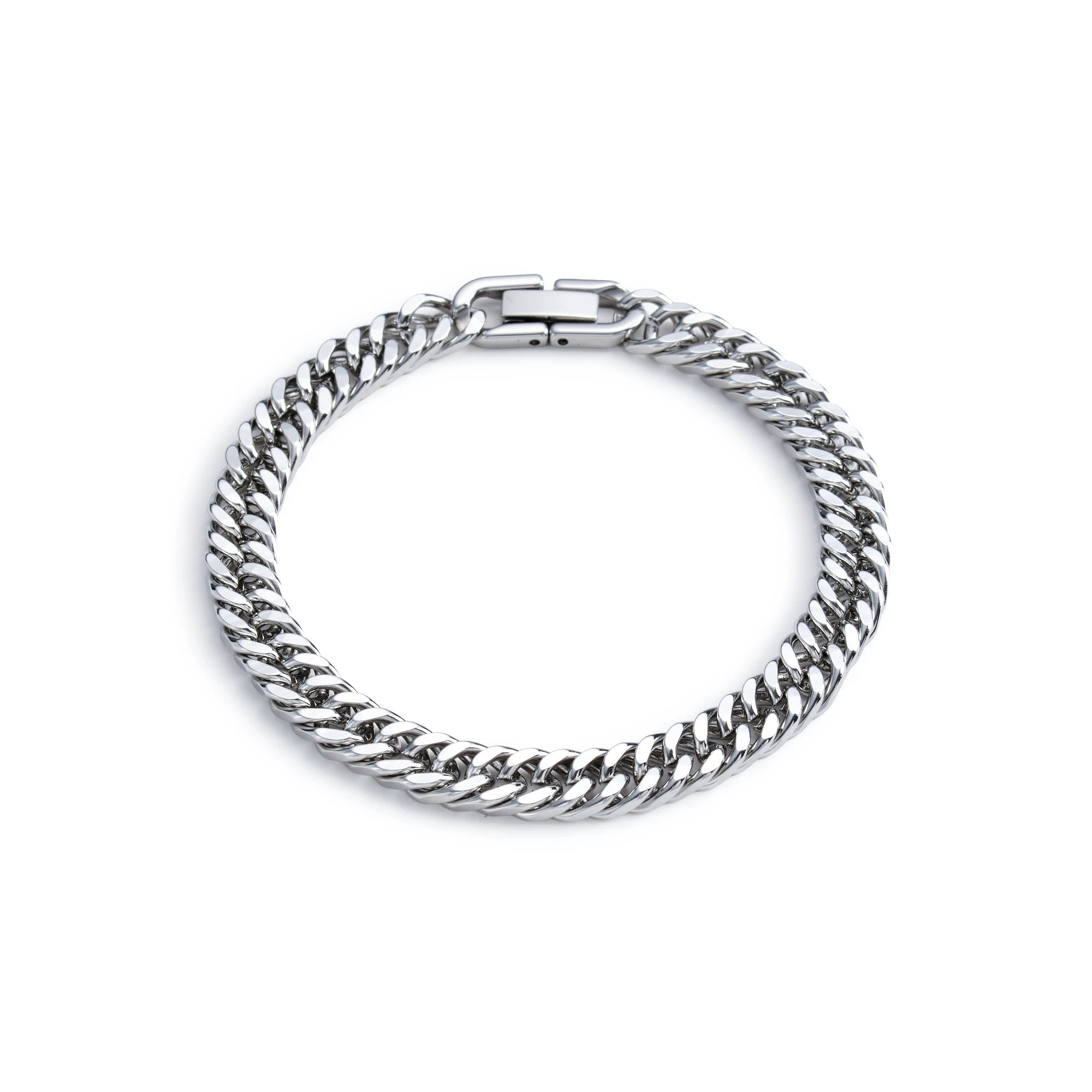 VELUROArt Bracelet Magnétique Tressé Unisexe Acier Inoxydable