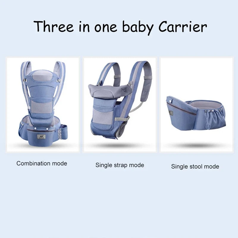 Porte-bébé ergonomique nouveau-né avec siège de hanche – vue 4