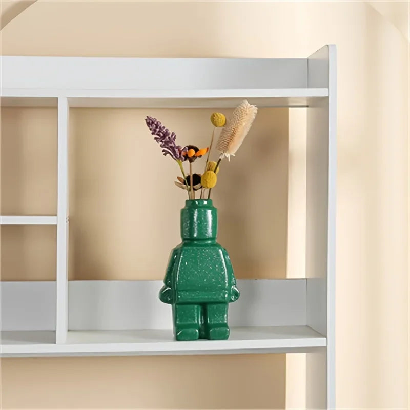 Vase robot en céramique style nordique – vue 4