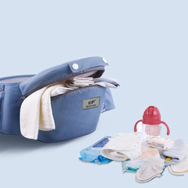 Porte-bébé ergonomique nouveau-né avec siège de hanche – vue 5