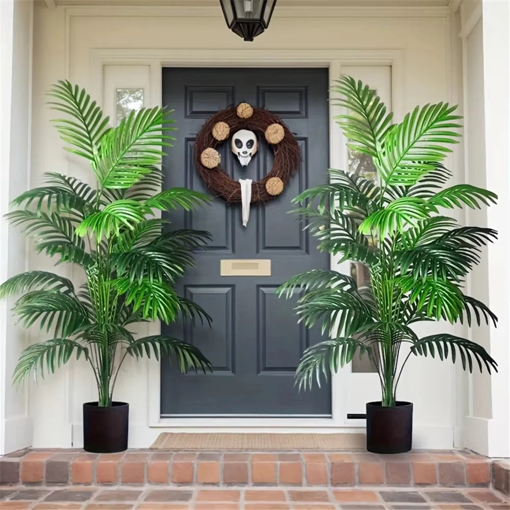 Palmier areca artificiel 24 feuilles en pot – vue 2