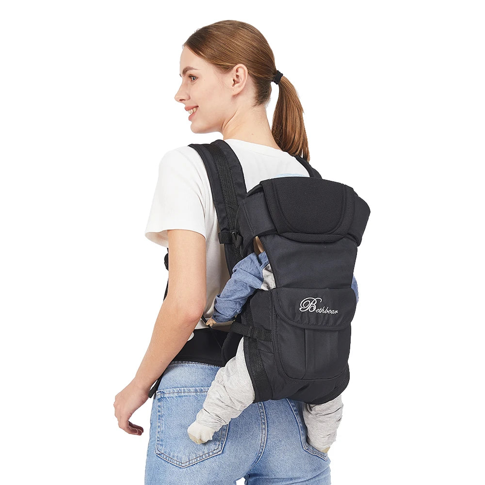 Porte-bébé ergonomique 4-en-1 réglable – vue 2