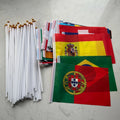Guirlande Drapeaux des Nations 48 pièces | Banderole Supporters | Coupe du Monde 2026