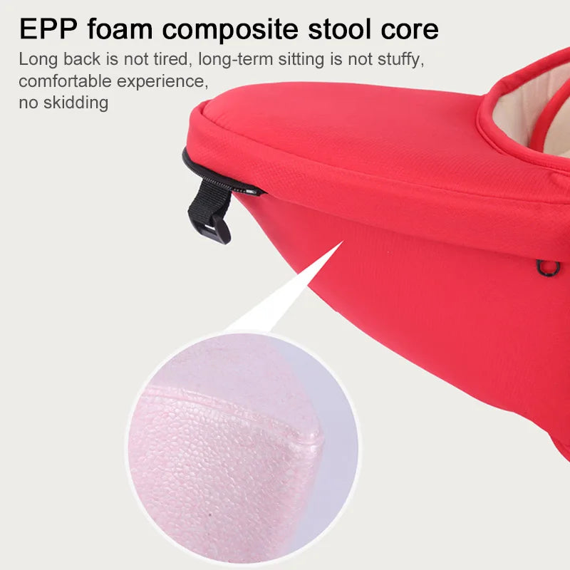 Porte-bébé ergonomique 0-48 mois avec siège de hanche – vue 5