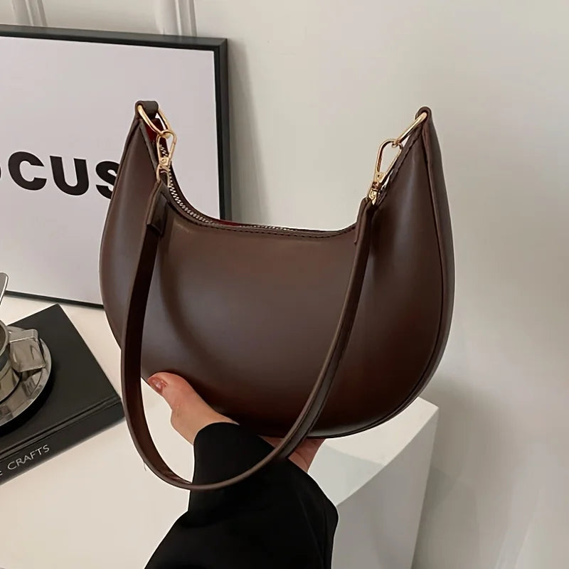 Sac porté épaule demi-lune pour femme – vue 6